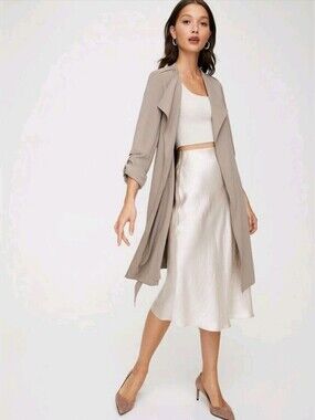Aritzia Babaton Quincey Trench Jacket